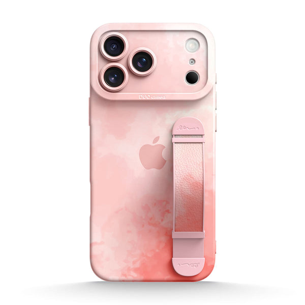 Watercolor Powder | iPhone Series Multifunctional Wristband Case