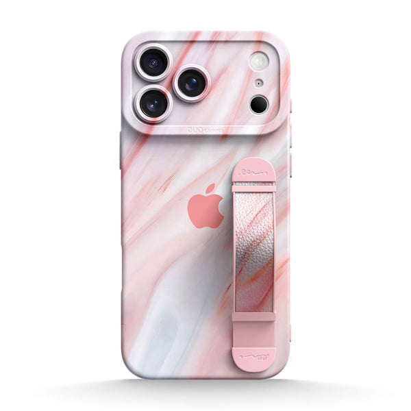 Pink Jade | iPhone Series Multifunctional Wristband Case