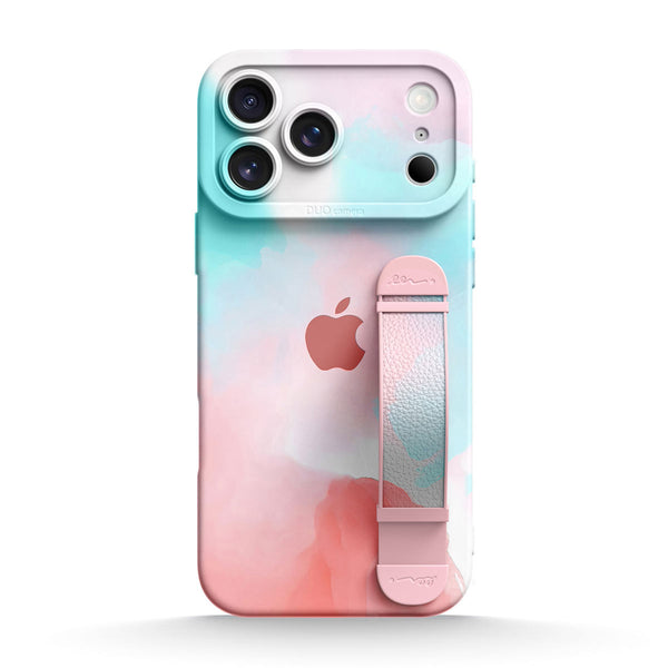 Summer Lotus Color | iPhone Series Multifunctional Wristband Case