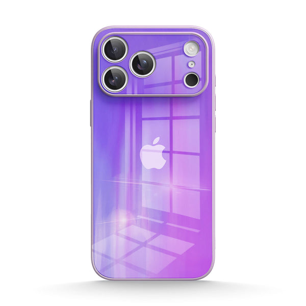 Streamer Purple | IPhone Series Tempered Glass Case