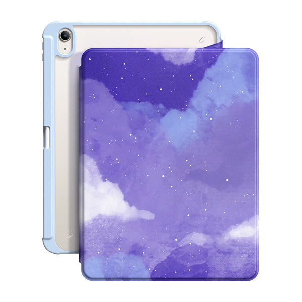 Astral Purple Blue | iPad Series Snap 360° Stand Impact Resistant Case