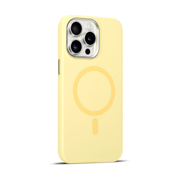 Cream Yellow | iPhone MagSafe 2.0 Liquid Silicone Case