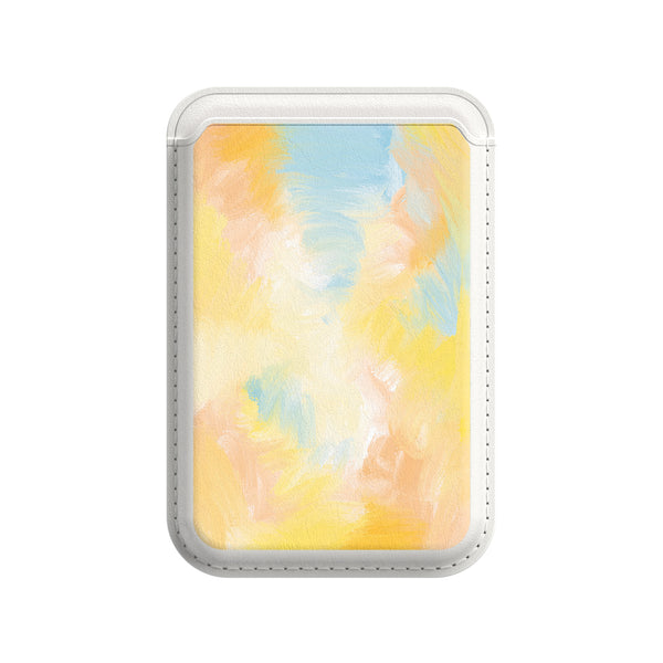 Holy Light | Leather Wallet with MagSafe