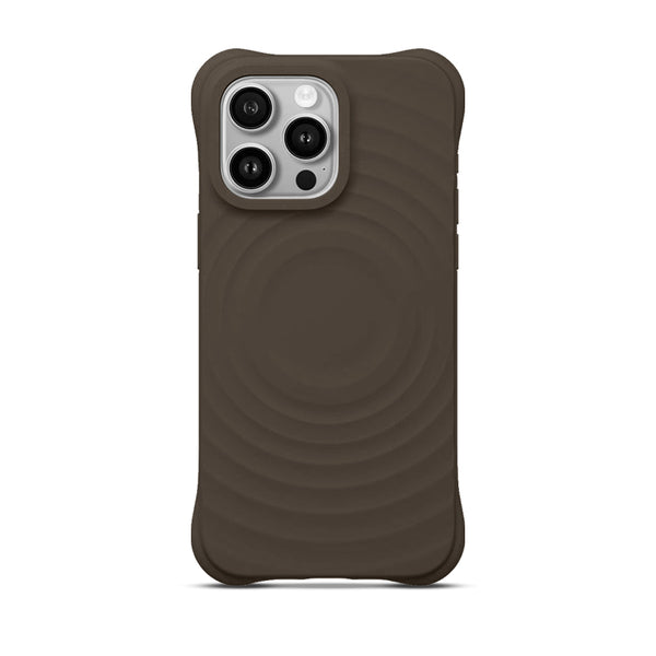 Dark Brown | iPhone MagSafe Corrugated Silicone Case