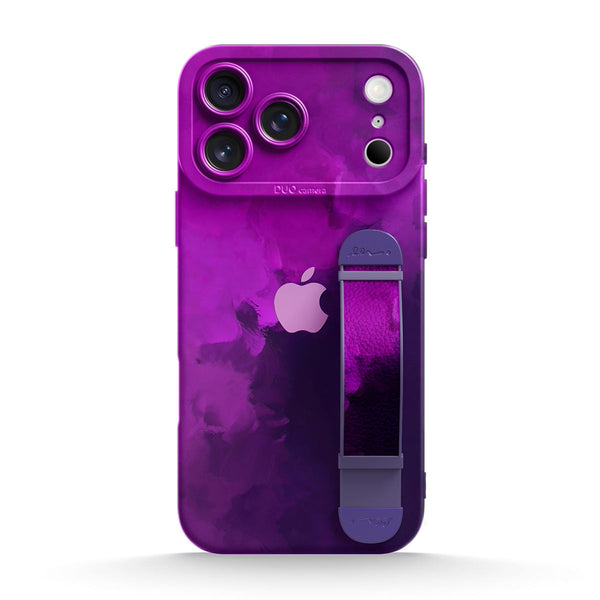 Dark Purple | iPhone Series Multifunctional Wristband Case
