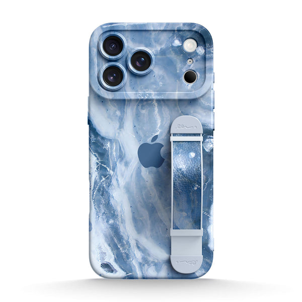 Blue Gray Jade | iPhone Series Multifunctional Wristband Case
