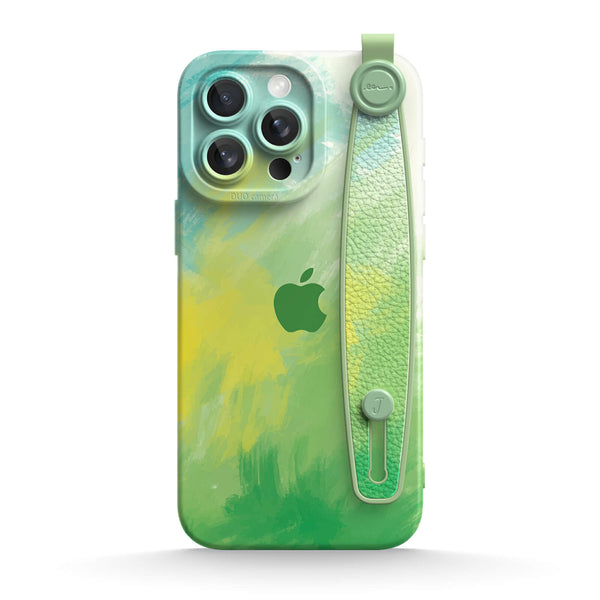 Grass in the Wind | iPhone Series Multifunctional Wristband Case