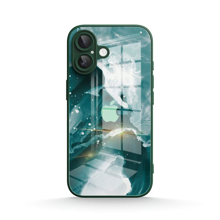 Green Wave Jade | IPhone Series Impact Resistant Protective Case