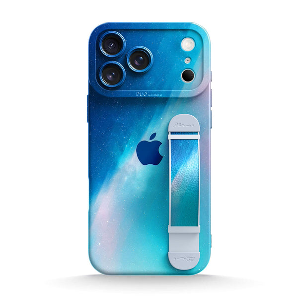Blue Light Gradient | iPhone Series Multifunctional Wristband Case