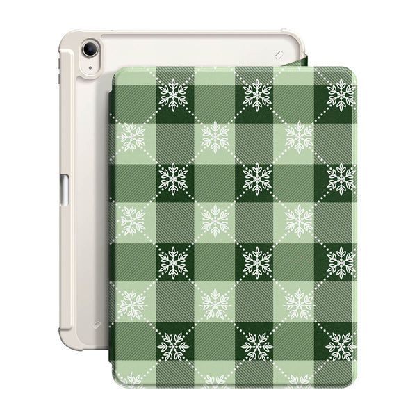 Snowflake Scarf | iPad Series Snap 360° Stand Impact Resistant Case