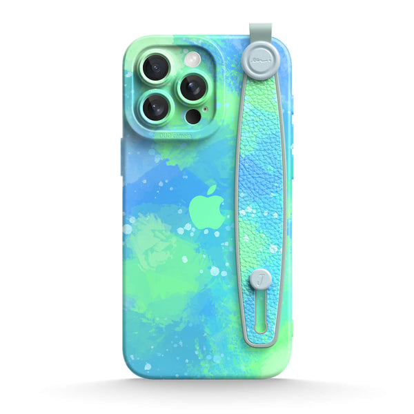 Fluorescent Jellyfish | iPhone Series Multifunctional Wristband Case