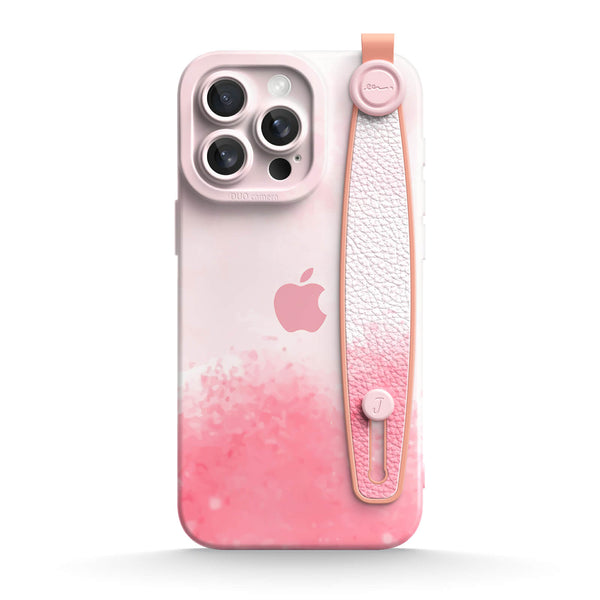 Sakura Powder | iPhone Series Multifunctional Wristband Case