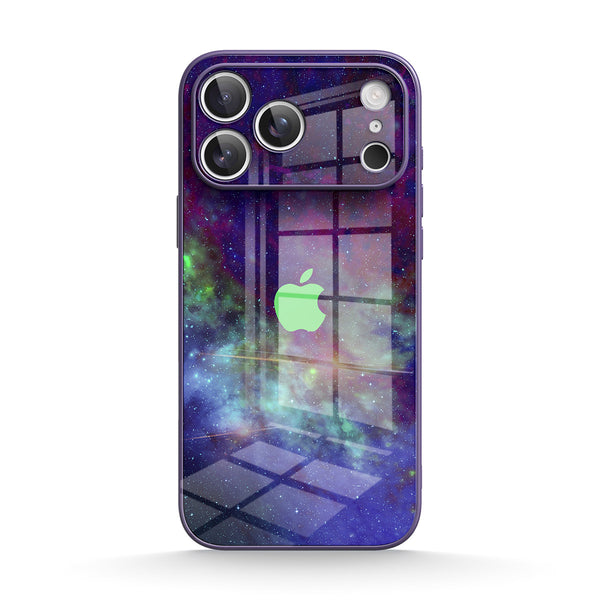 Psychedelic Purple World | IPhone Series Tempered Glass Case