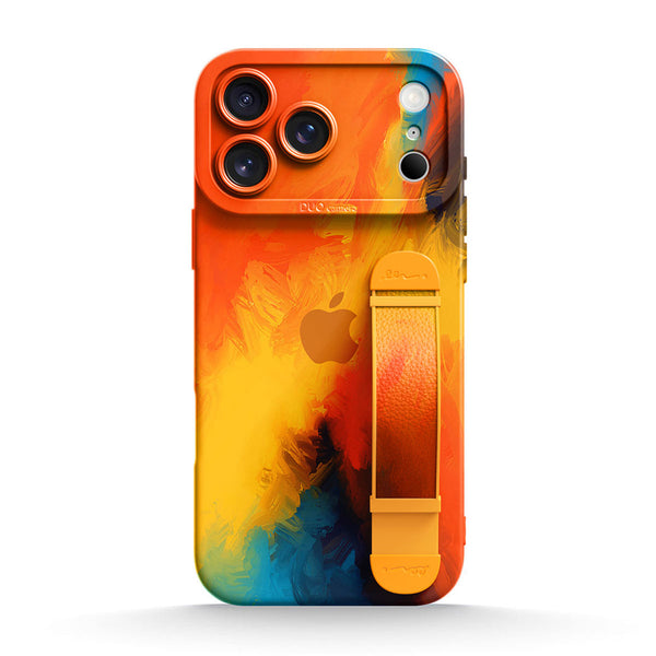 Phoenix Feather | iPhone Series Multifunctional Wristband Case