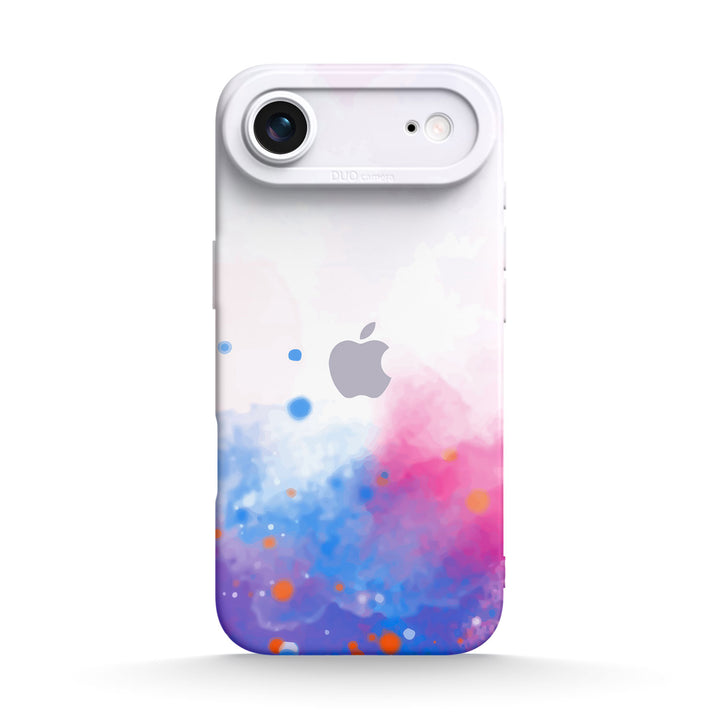 Sputter-Pink Blue Purple | IPhone Series Impact Resistant Protective Case