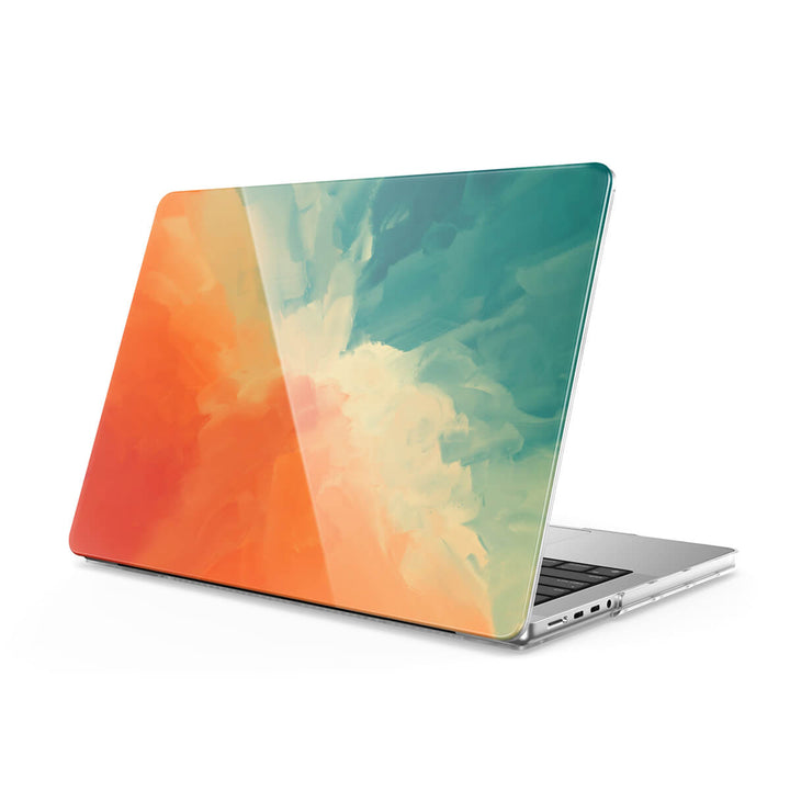 Green Orange | Macbook Anti-Fall Protective Case