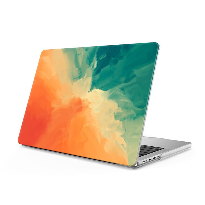 Green Orange | Macbook Anti-Fall Protective Case