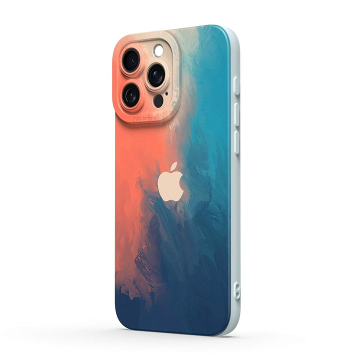 Blue/Orange | IPhone Series Impact Resistant Protective Case