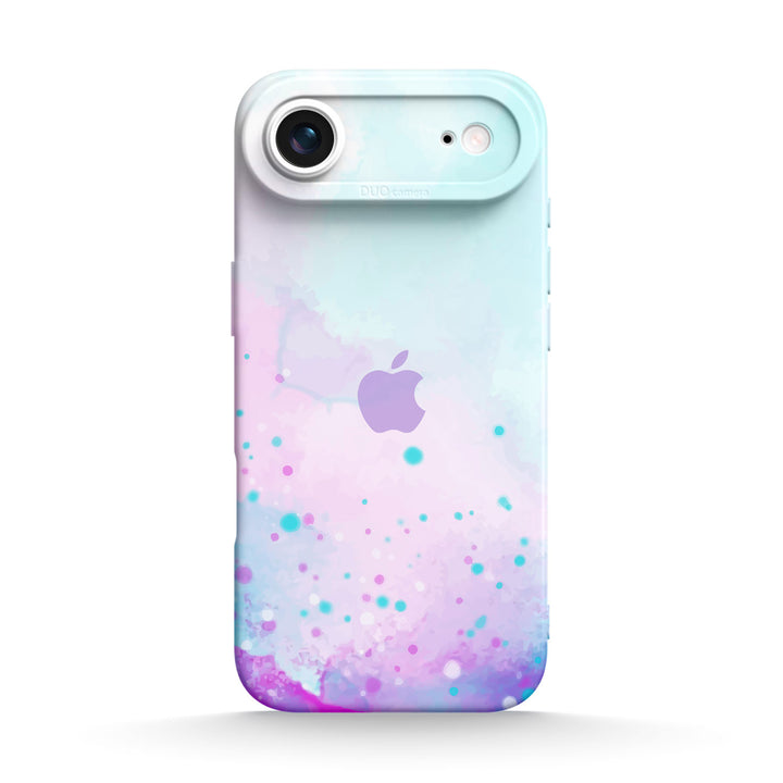 Watercolor Pink Blue | IPhone Series Impact Resistant Protective Case