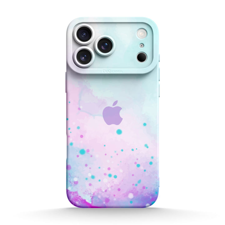 Watercolor Pink Blue | IPhone Series Impact Resistant Protective Case