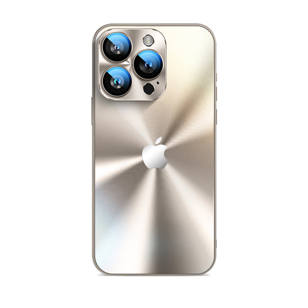 Titanium Gold | iPhone Glare Metal Case