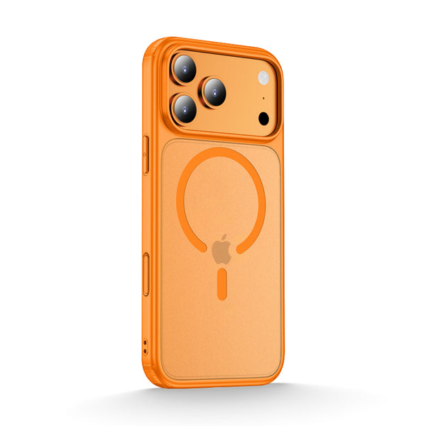 Orange | iPhone MagSafe Matte Skin-Touch Case