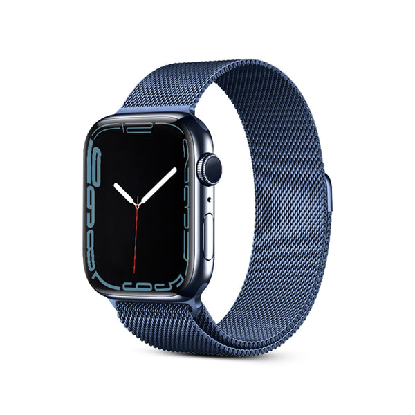 Blue | Stainless Steel Alloy Magnetic Strap