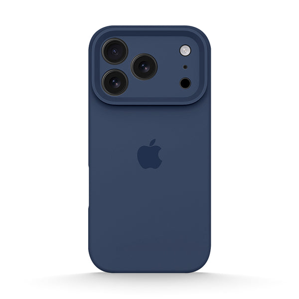 Navy Blue | iPhone Liquid Silicone Case