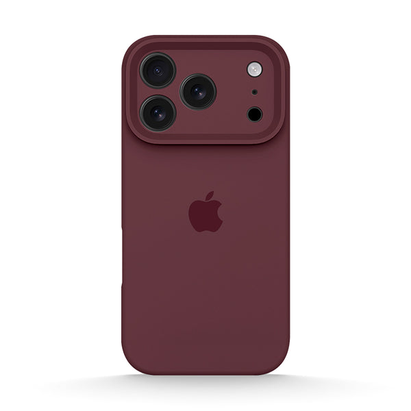 Plum Color | iPhone Liquid Silicone Case