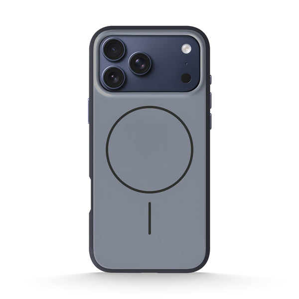 Navy Blue | iPhone MagSafe Two-Tone Frosted Case