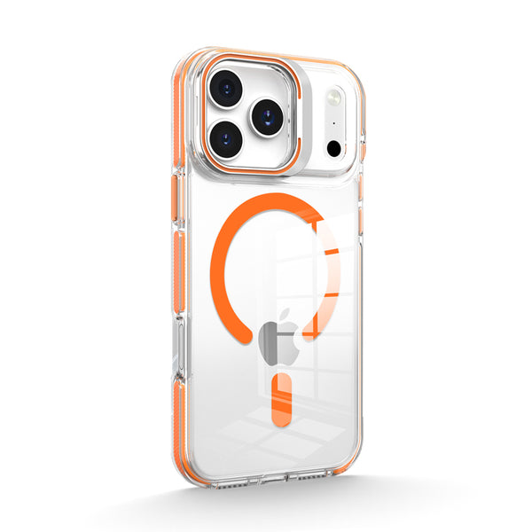 Transparent Orange | iPhone Magsafe Camera Bracket Case