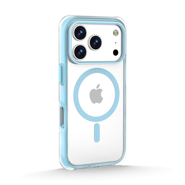 Transparent Blue | iPhone MagSafe Vacuum Airbag Case