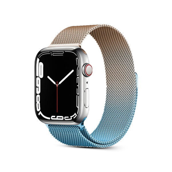 Gold to Blue | Stainless Steel Alloy Magnetic Strap