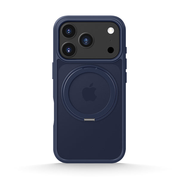 Noble Blue | iPhone MagSafe Stand Frosted Case