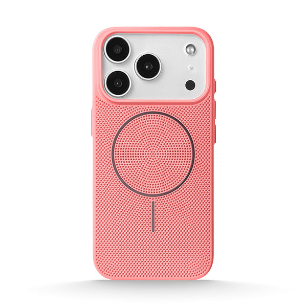Bright Pink | iPhone MagSafe Cooling Mesh Case