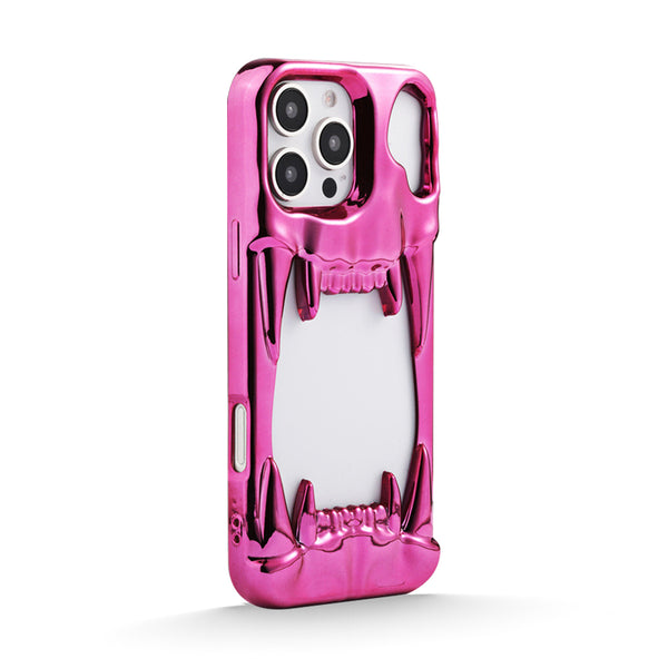 Rose Red | iPhone 3d Electroplated Tiger Tooth Case