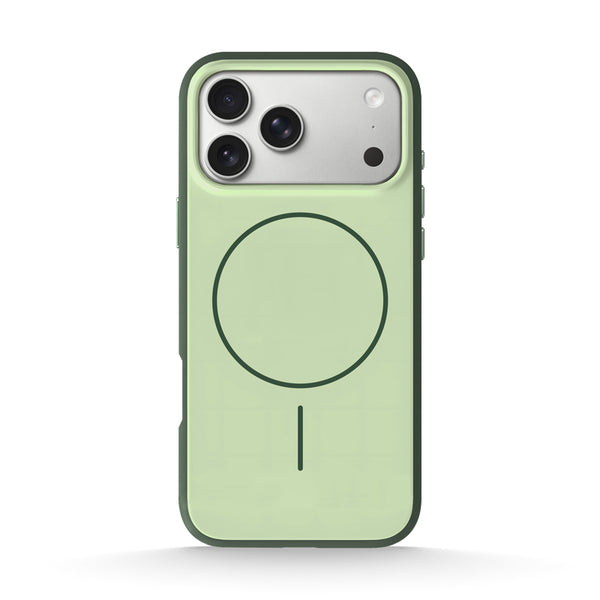 Olive Green | iPhone MagSafe Two-Tone Frosted Case