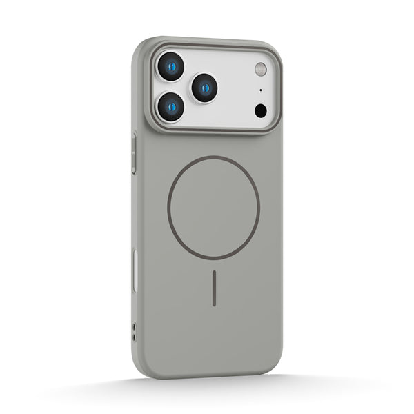 Titanium Gray | iPhone MagSafe Matte PC Case