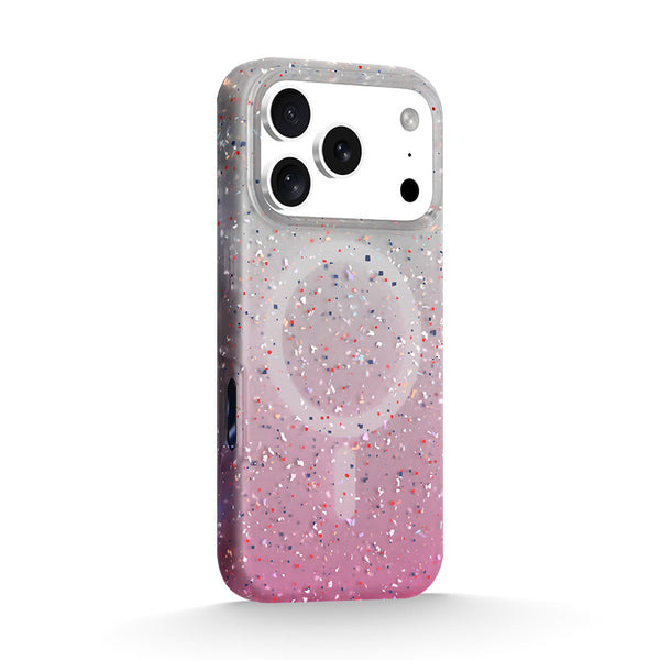 Translucent Powder | iPhone MagSafe Spotted Silicone Case