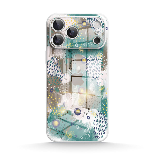 Dancing Peacock | IPhone Series Tempered Glass Case