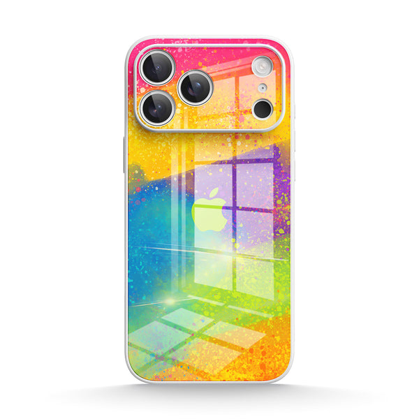 Rainbow Candy | IPhone Series Tempered Glass Case