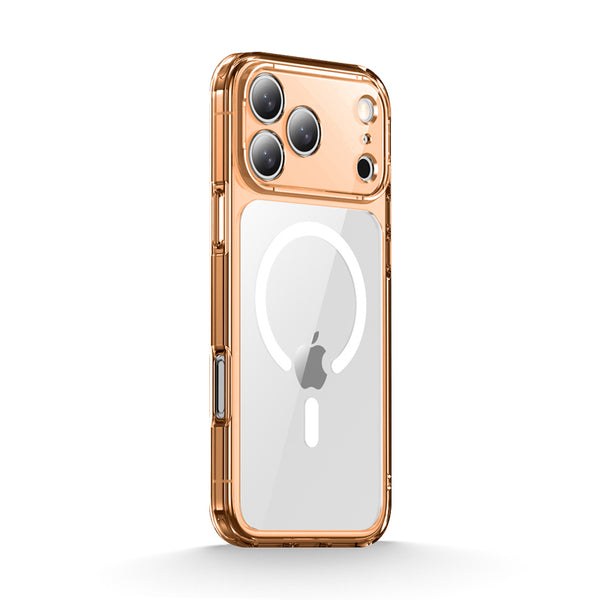 Transparent Orange | iPhone MagSafe Clear Case