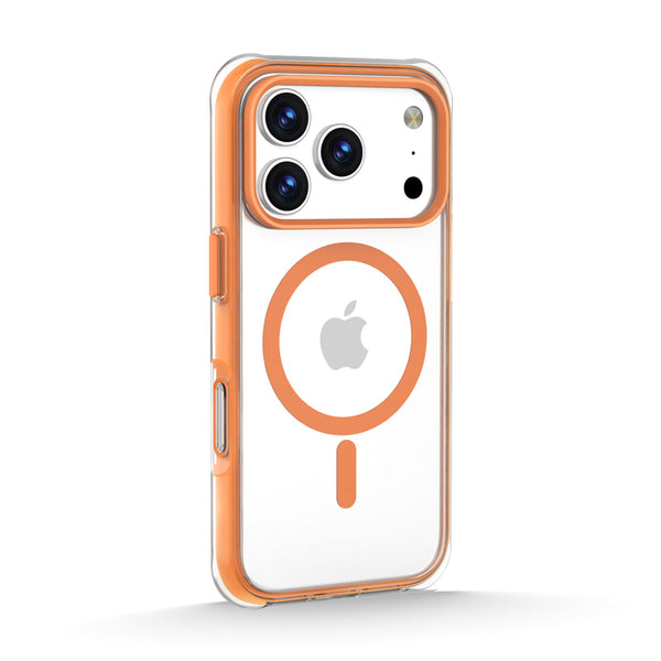 Transparent Orange | iPhone MagSafe Vacuum Airbag Case