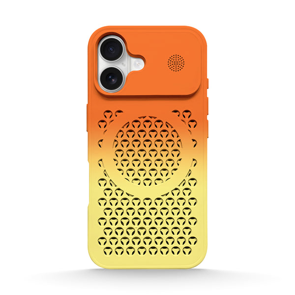 Orange Yellow | iPhone MagSafe Gradient Cooling Case