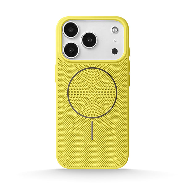 Lemon Yellow | iPhone MagSafe Cooling Mesh Case