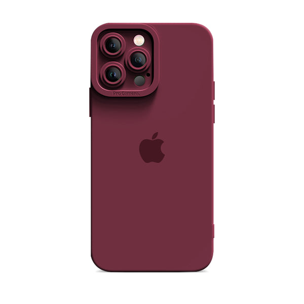 Plum Color | iPhone Pupil Silicone Case