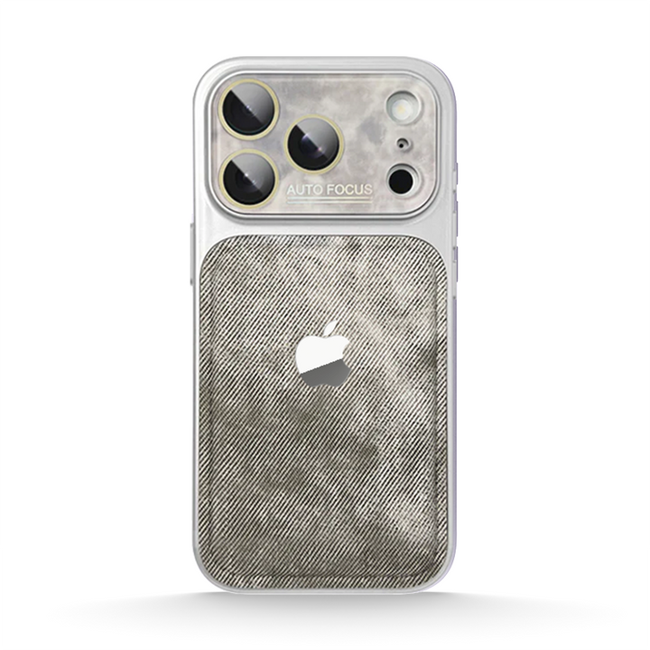 Grey | iPhone Denim Textured Case – graffittibox