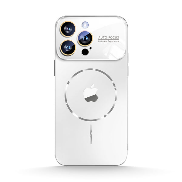 Titanium White | iPhone Window Magnetic Matte Glass Case