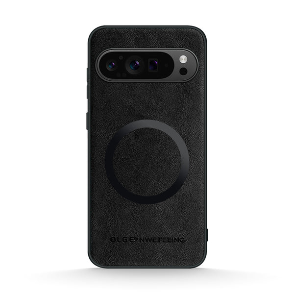 Noble Black | Google MagSafe Leather Case