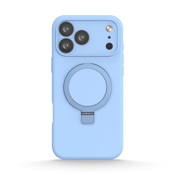 Light Blue | iPhone MagSafe Bracket Liquid Case